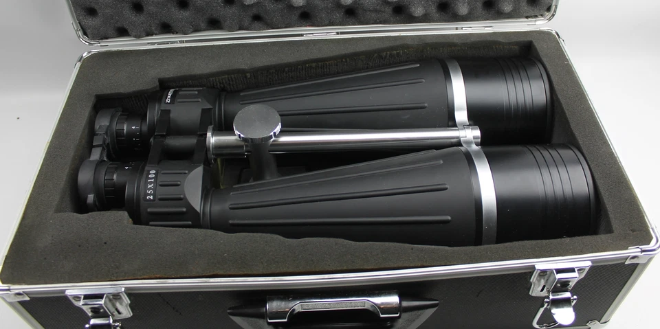 Zhumell Tachyon 25X100 Large Binoculars With Case Astronomy  - Image 2 of 4