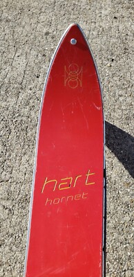 HART Hornet Red Downhill Giant Slalom Racing Skis AH6494 Cober