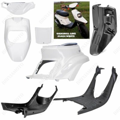 Verkleidung Set Yamaha BW’s / MBK Booster Saphir Blau Metallic Ab 2004 6 Teilig Komplett