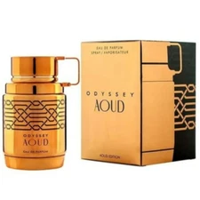 Odyssey Aoud Edition by Armaf 3.4 oz EDP Cologne for Men New In Box