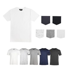 Beautiful Giant Cotton T-Shirts Men's Casual Short Sleeve Solid Undershirt Tees