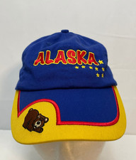 Alaska hat cap youth 6 1/2" strap back Arctic Circle blue