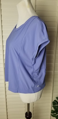 Athleta Shirt M Purple Seasoft Tank Yoga Casual Athletic Top Stretch EUC - Picture 5 of 9