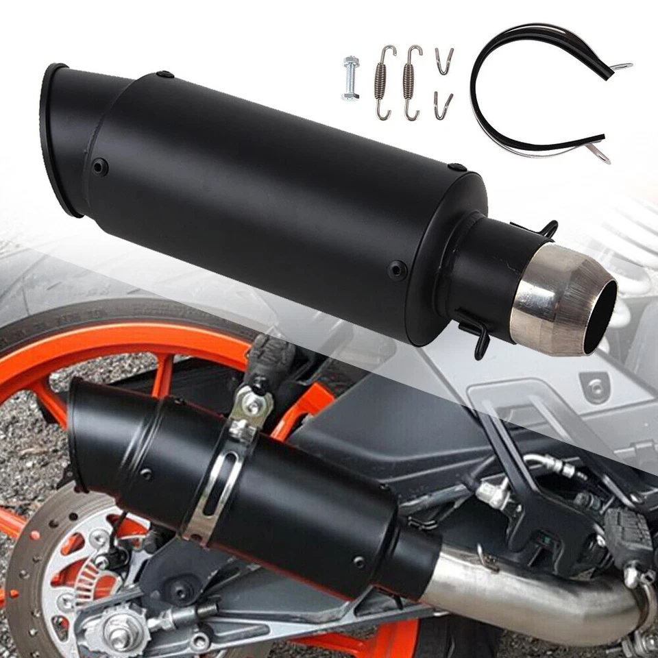 Silenciador silenciador escape deslizable para motocicleta ATV DB Killer 38-51 mm universal Foto 2 de 4