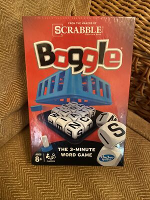 Hasbro Boggle 3 Minuten Wort Würfel Spaß Familie Brettspiel Neu & Versiegelt - Günstig!