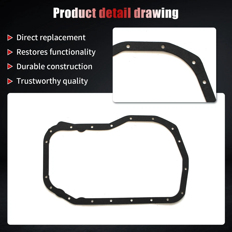 Junta de panela de óleo de motor premium para 1999-2012 Mitsubishi Eclipse Galant - Imagem 3 de 4