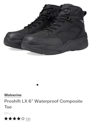 Wolverine Men ProShift LX EnergyBound 6'' CarbonMax  Work Boot Shoes SIZES 8.5