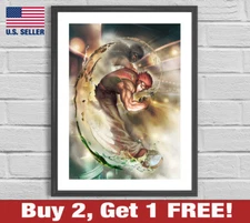 Tekken Hwoarang 18" x 24" Poster Print Game Room Art Decor Man Cave