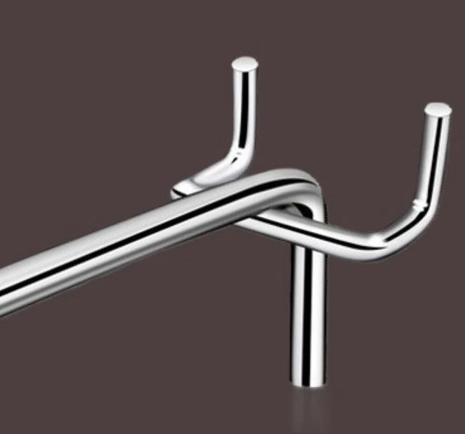 Pegboard Hooks, 2 INCH, Peg Board Hooks Organizer Accessory Kit 32 PCS, Fit 1/4 - Image 2 of 3