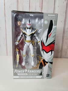 POWER RANGERS Dino Thunder White Ranger Lightning Collection Walgreens FS | eBay