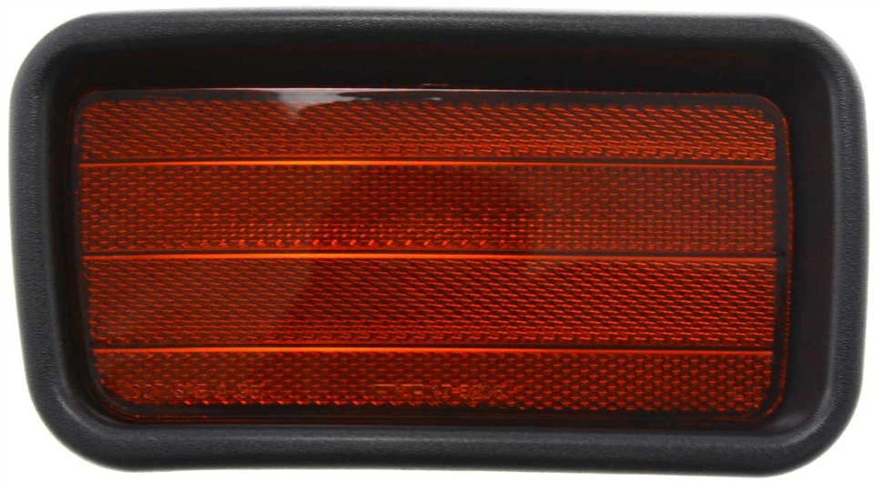 For 1999-2004 Montero Sport Bumper Reflector Front Red Plastic SET PAIR Foto 2 de 4