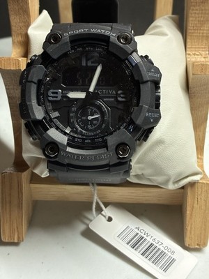 Activa Vextron X Invicta Digital Men's Watch - 52mm, Black (ACW1637-008)