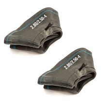 2 Pack 2.80/2.50-4 Inner Tubes Straight Valve 4 Inch Wheel Sack Truck Hand Cart