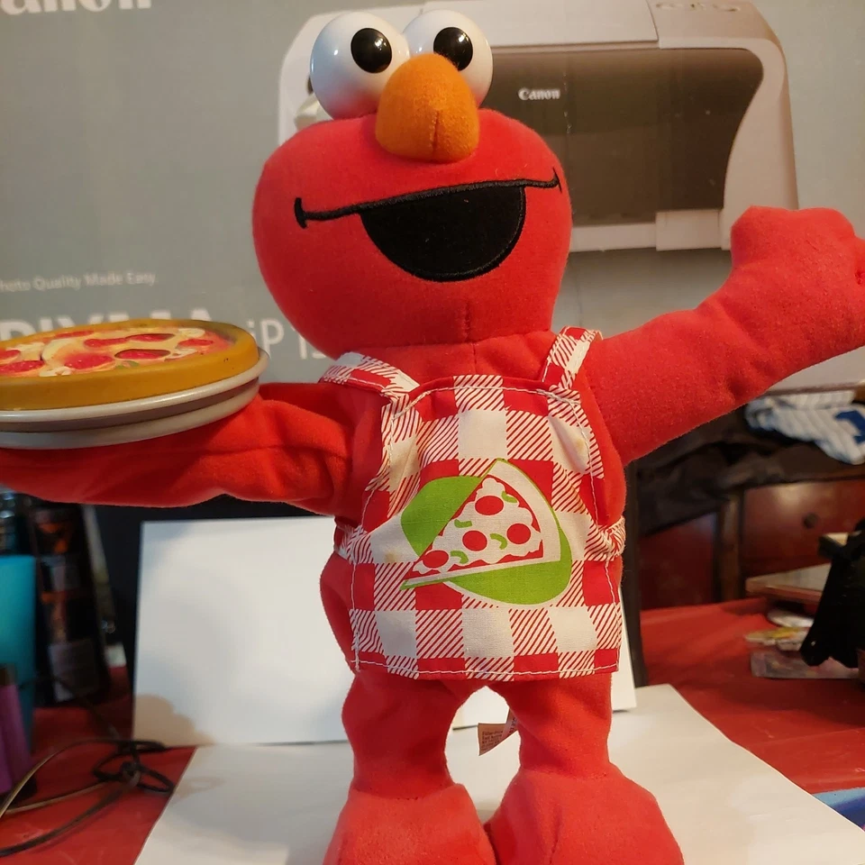 Juguete interactivo para cantar y bailar Sesame Street Elmo 2006 funciona Foto 2 de 4