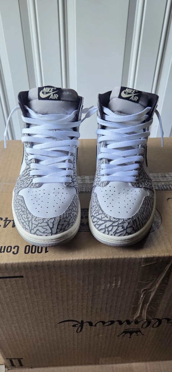 Jordan 1 Retro OG High White Cement for Sale | Authenticity