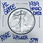 1939 WALKING LIBERTY SILVER HALF DOLLAR HIGH GRADE U.S. MINT FREE SHIPPING 3794