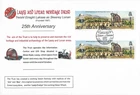 2012 Isle of Man 25th Anniversary of Laxey Wheel and Lonan Heritage Trust FDC