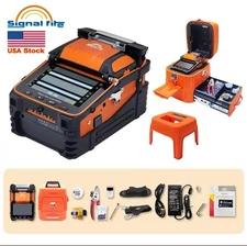 SIGNAL FIRE Optical Fiber Fusion Splicer AI-9 Core Alignment 6 motors + tool kit