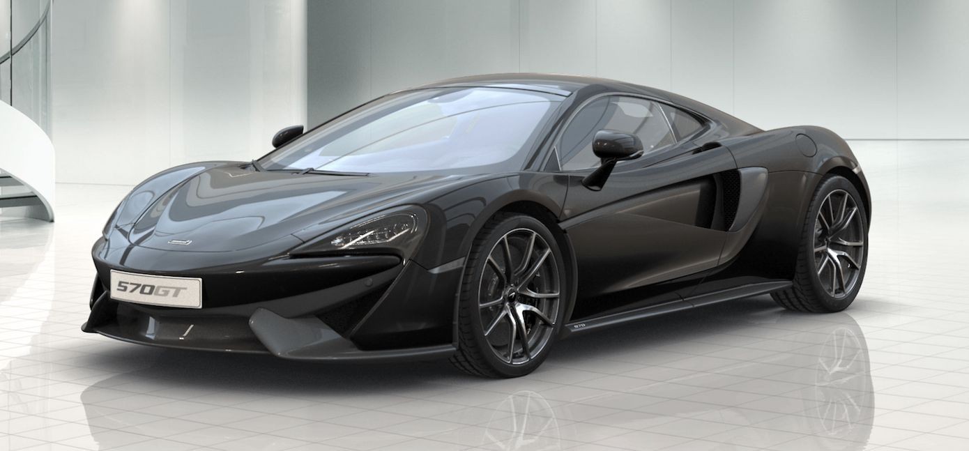 4 Factory McLaren 570GT 570S Wheels OEM Lightweight Forged Diamond Cut 570 Set