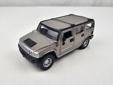 Maisto Hummer H2 GM 1:46 Scale Diecast SUV Maroon 4" Front Doors Open