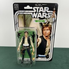 Star Wars Black Series 40th Anniversary Han Solo Action Figure Kenner Card MOC