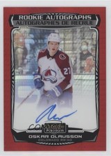 2022-23 O-Pee-Chee Platinum Rookie Red Prism 7/50 Oskar Olausson #R-OO Auto 0t9e
