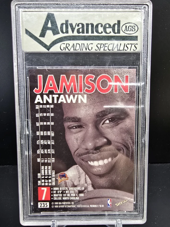 1015014 - 1998 Skybox Premium #235 Antawn Jamison 10 Gem Mint RC Warriors Rookie - Image 2 of 2