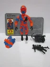 VTG 1989 HASBRO GI JOE COBRA ALLEY VIPER v1 FIGURE 100% COMPLETE W/FC!