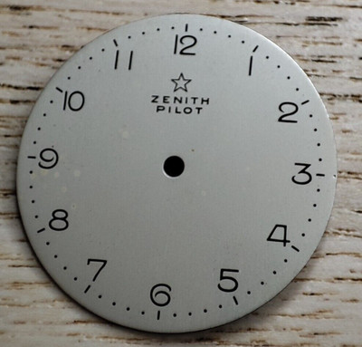 Zenith Fliegeruhr Zifferblatt 26,4mm Vintage Zifferblatt