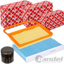 FEBI FILTER INSPEKTIONSPAKET passend für SKODA CITIGO SEAT Mii VW UP/1.0 60-75PS