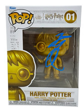 Daniel Radcliffe Signed Harry Potter Funko Pop #01 Autograph Figure Beckett COA