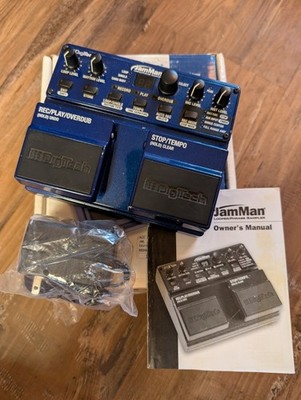 DigiTech JML JamMan Looper Guitar Effects Pedal With Original Box And PSU