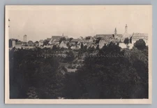 Rothenburg ob der Tauber 1950 - City View - Old Photo