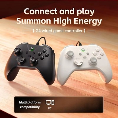 Wire Video Game Controller Support Multi Platform Featuring Comfortable Grip