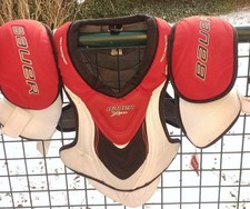 Brustpanzer Bauer Youth Gr. M Gebraucht Guter Zustand