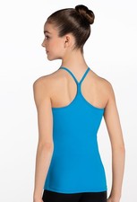 Dance Pre-Owned Top Balera MT12463 Medium Child Turquoise Blue Hip Hop