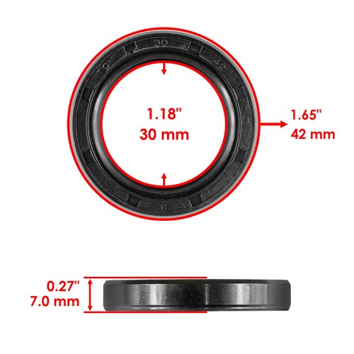 Rear Differential Bearing & Seals For Yamaha Wolverine X2 YXE85 2019-2020 - Picture 3 of 8