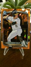 🔥 BOOK END 🔥2025 Bowman Chrome Orange  Sapphire Gavin Turley #BDC-28 O 25/25 