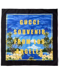 Foulard homme Gucci bleu