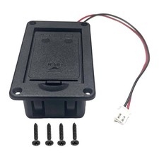 Active Guitar Bass Pickup 9V Battery Box Case Compartment Professional