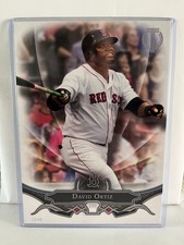David Ortiz - Topps Tribute - Jumbo 5x7 Oversized Box Topper - Numbered to 49
