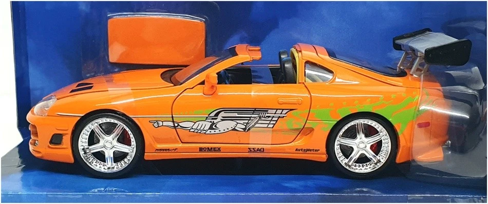 Toyota Supra Jada escala 1/24 97168 - Fast & Furious Brian's - naranja Foto 3 de 4