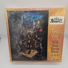 The House of Alchemy All Souls Fair 500 Piece Jigsaw Puzzle Sealed Rare SunsOut