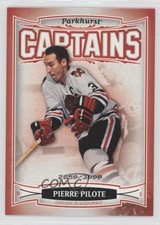 2006 Upper Deck Parkhurst A Salute to Captains /3999 Pierre Pilote #170 HOF 4qa