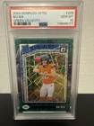 2024 Panini Donruss Optic - Rated Rookie Bo Nix #209 Green Velocity Prizm (RC)
