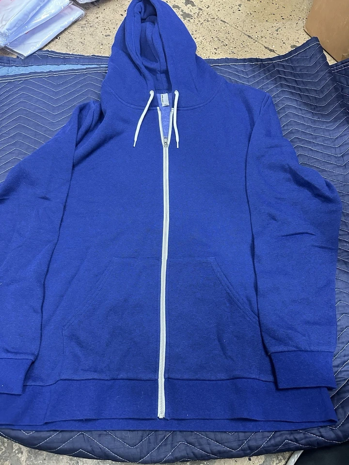 Sudadera con Capucha Cremallera Completa American Apparel UNISEX Flex Polar Sudadera con Capucha Foto 4 de 4