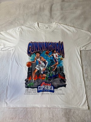 Cade Cunningham Detroit Pistons Planet Euphoria Graphic T-Shirt Men's Large....