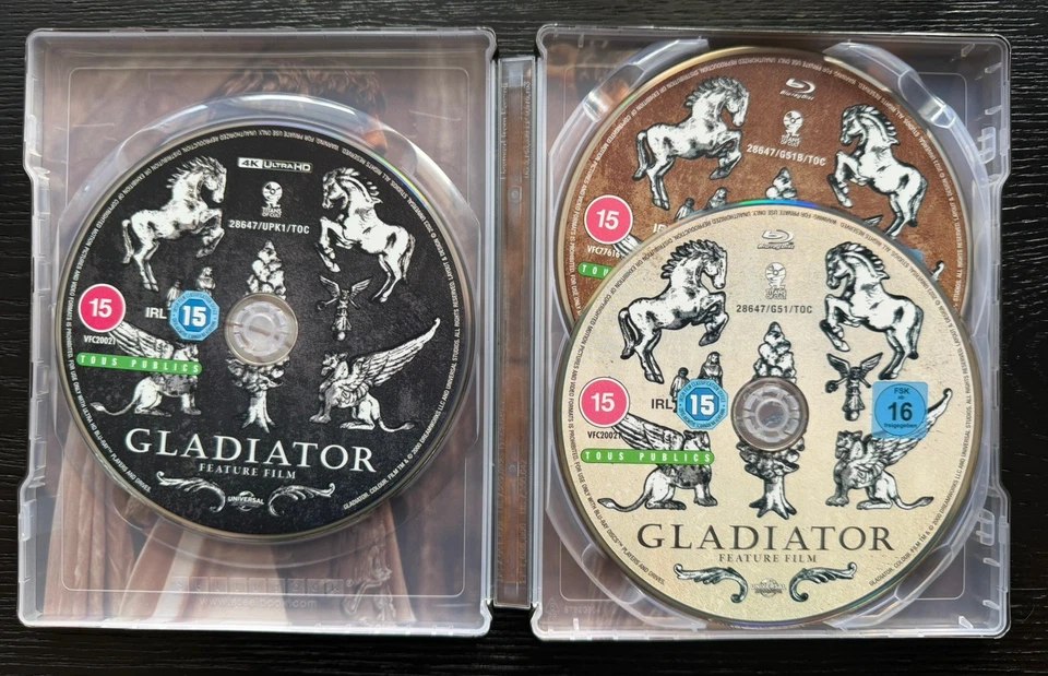 Gladiator Titans of Cult 4K Ultra HD Steelbook  - Image 4 of 4