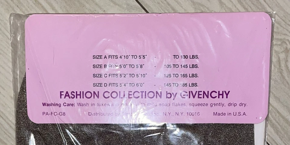 Top Givenchy Colección Moda Medias Suave Sedoso Lycra Control Transparente B Taupe Foto 3 de 3