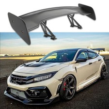 For Honda Civic Matte Black Gt Style Rear Car Trunk Lip Spoilers Wing Adjustable For Honda Civic Matte Black Gt Style Rear Car Trunk Lip Spoilers Wing Adjustable